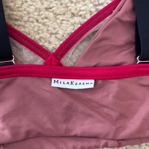 Like New Milakrasna Pole Top  - Size S, Pink Mauve - Picture 3 of 4